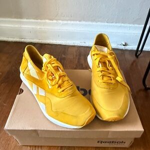 Reebok Bright Yellow Sneakers